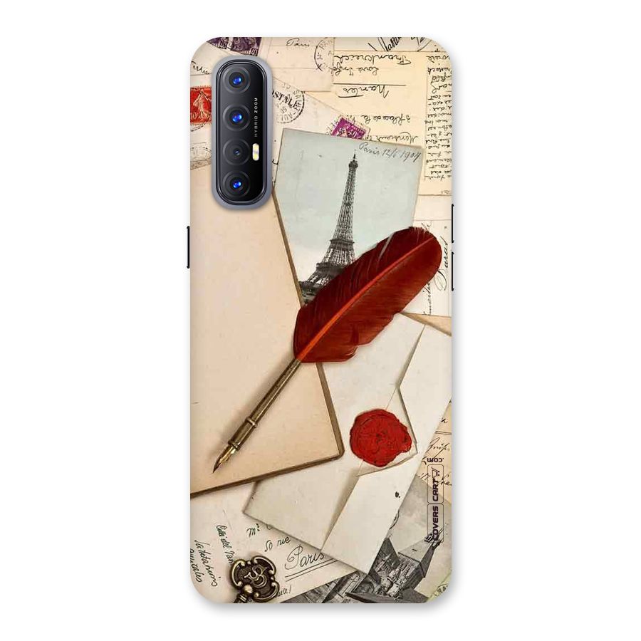 Feather Beauty Back Case for Reno3 Pro