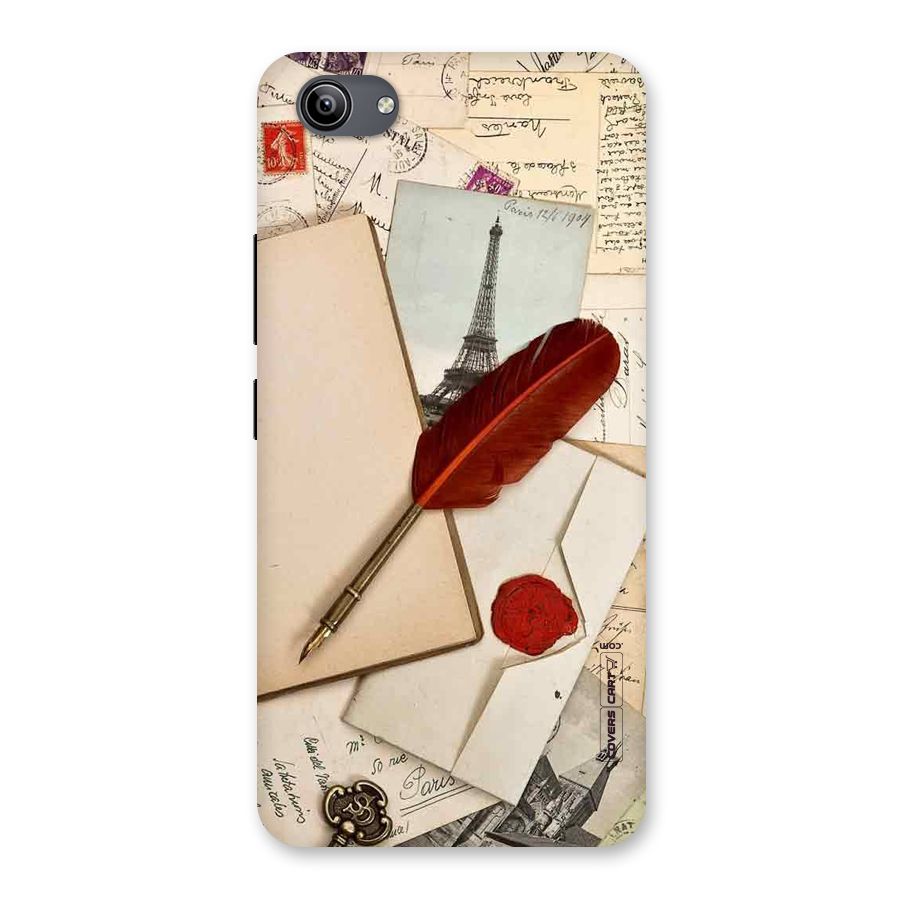 Feather Beauty Back Case for Vivo Y81i