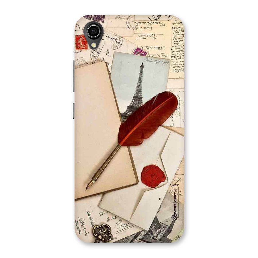 Feather Beauty Back Case for Vivo Y90