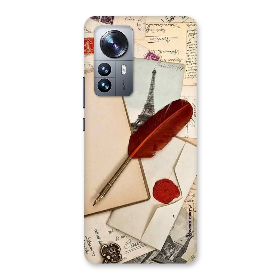 Feather Beauty Back Case for Xiaomi 12 Pro