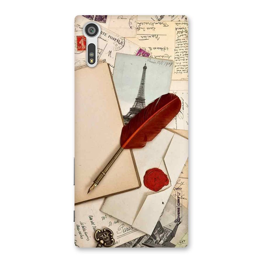 Feather Beauty Back Case for Xperia XZ