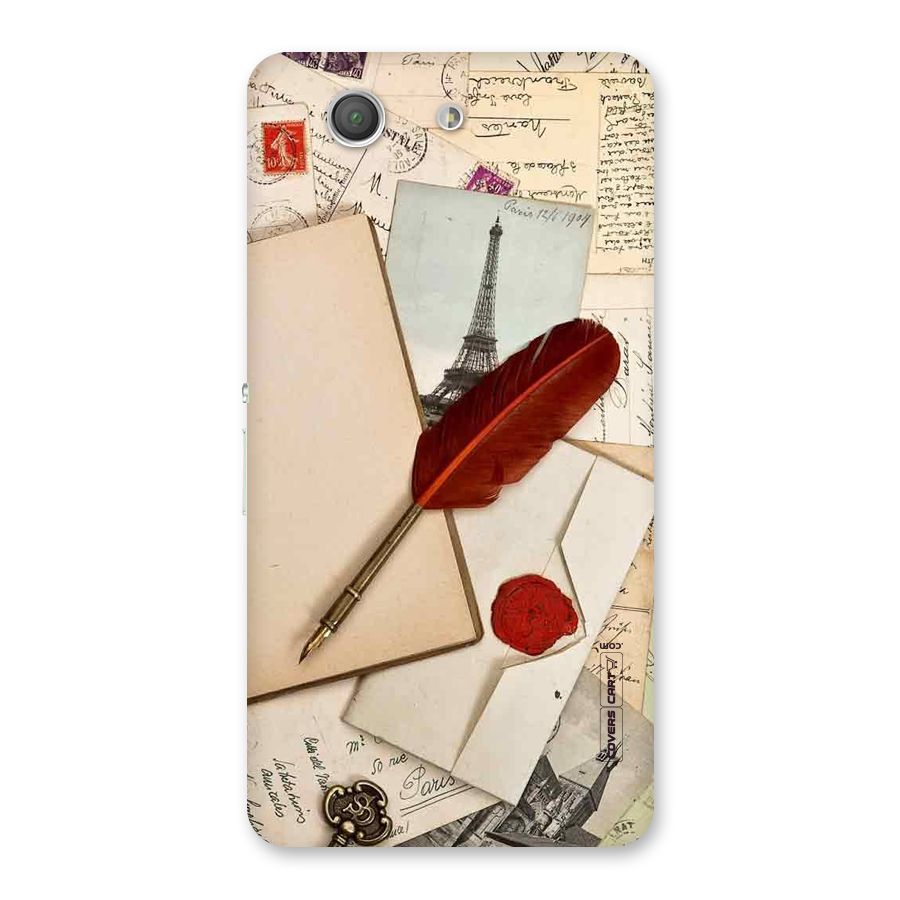 Feather Beauty Back Case for Xperia Z3 Compact