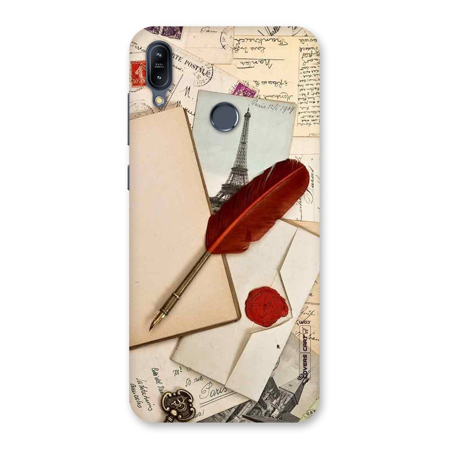 Feather Beauty Back Case for Zenfone Max M2