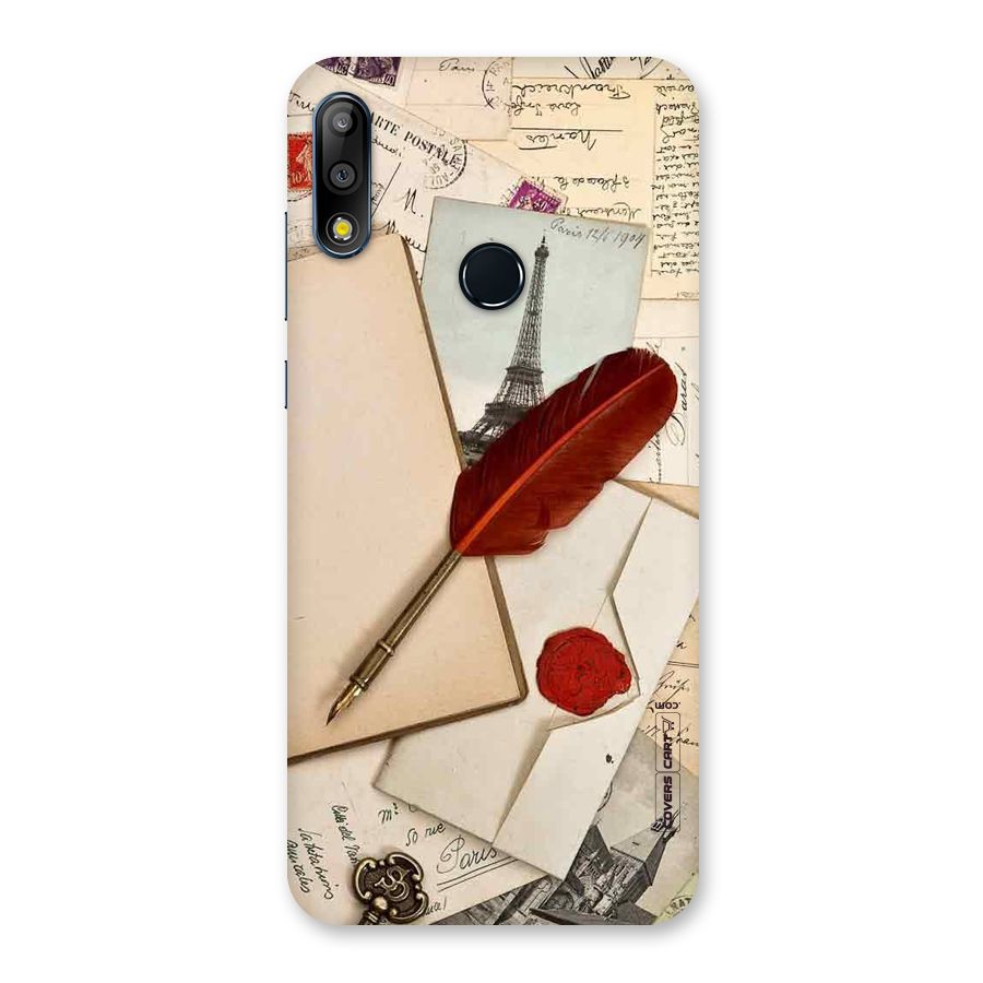 Feather Beauty Back Case for Zenfone Max Pro M2