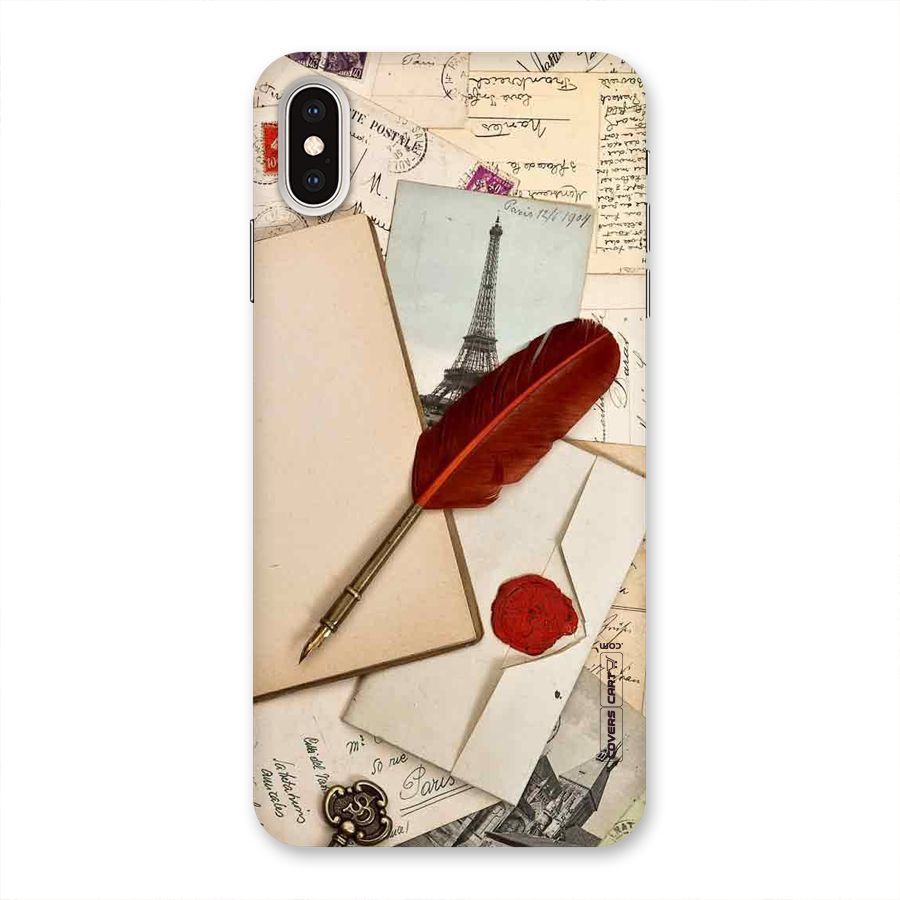 Feather Beauty Back Case for iPhone XS Max