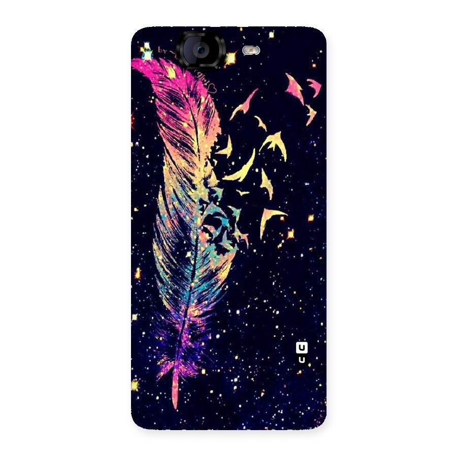Feather Bird Fly Back Case for Canvas Knight A350