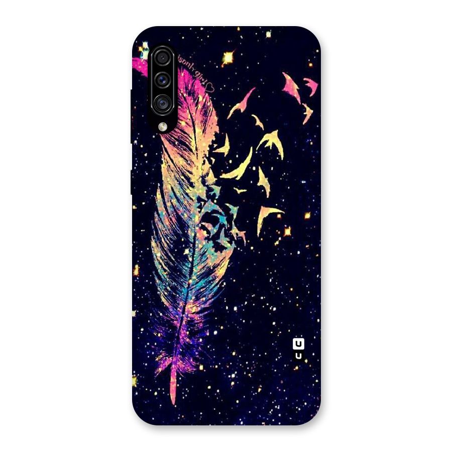 Feather Bird Fly Back Case for Galaxy A30s