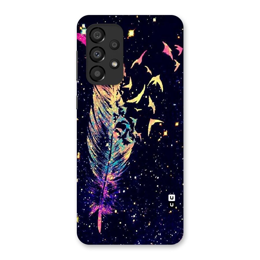 Feather Bird Fly Back Case for Galaxy A33 5G