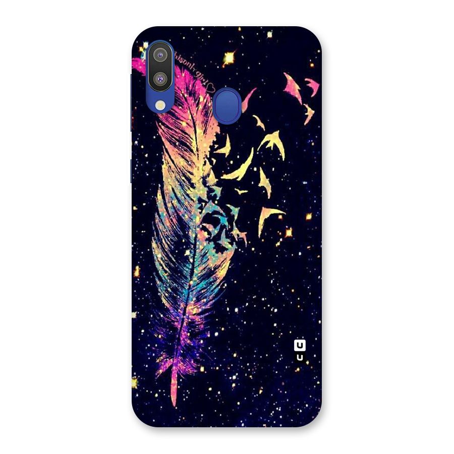Feather Bird Fly Back Case for Galaxy M20