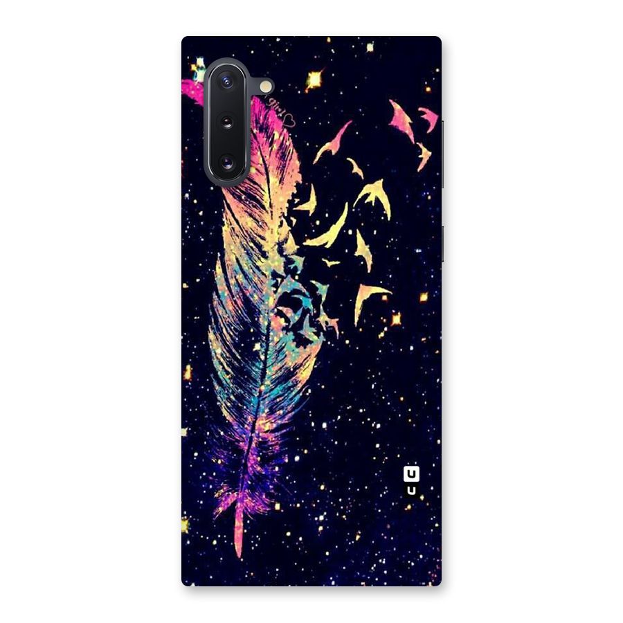 Feather Bird Fly Back Case for Galaxy Note 10