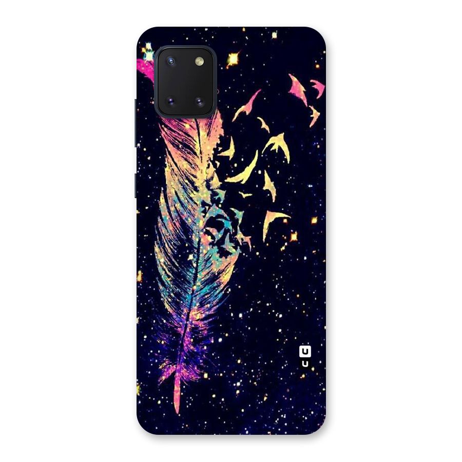 Feather Bird Fly Back Case for Galaxy Note 10 Lite