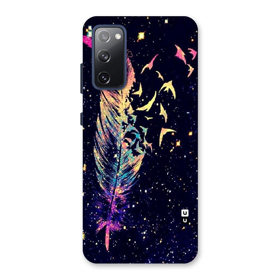 Feather Bird Fly Back Case for Galaxy S20 FE