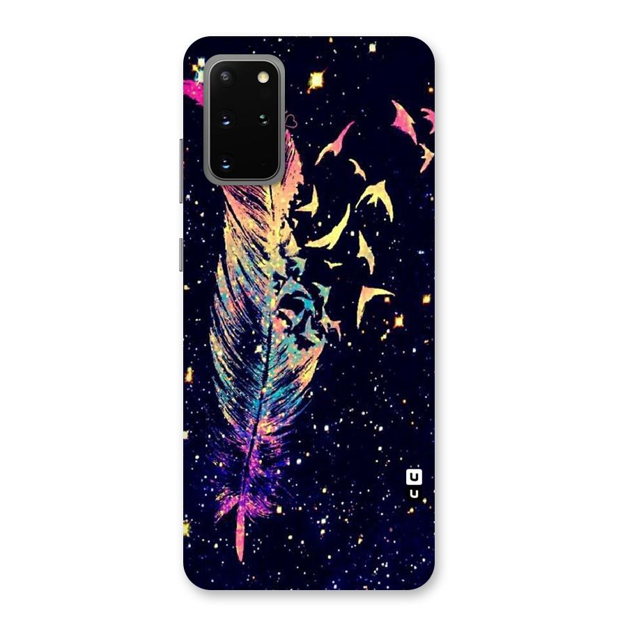 Feather Bird Fly Back Case for Galaxy S20 Plus