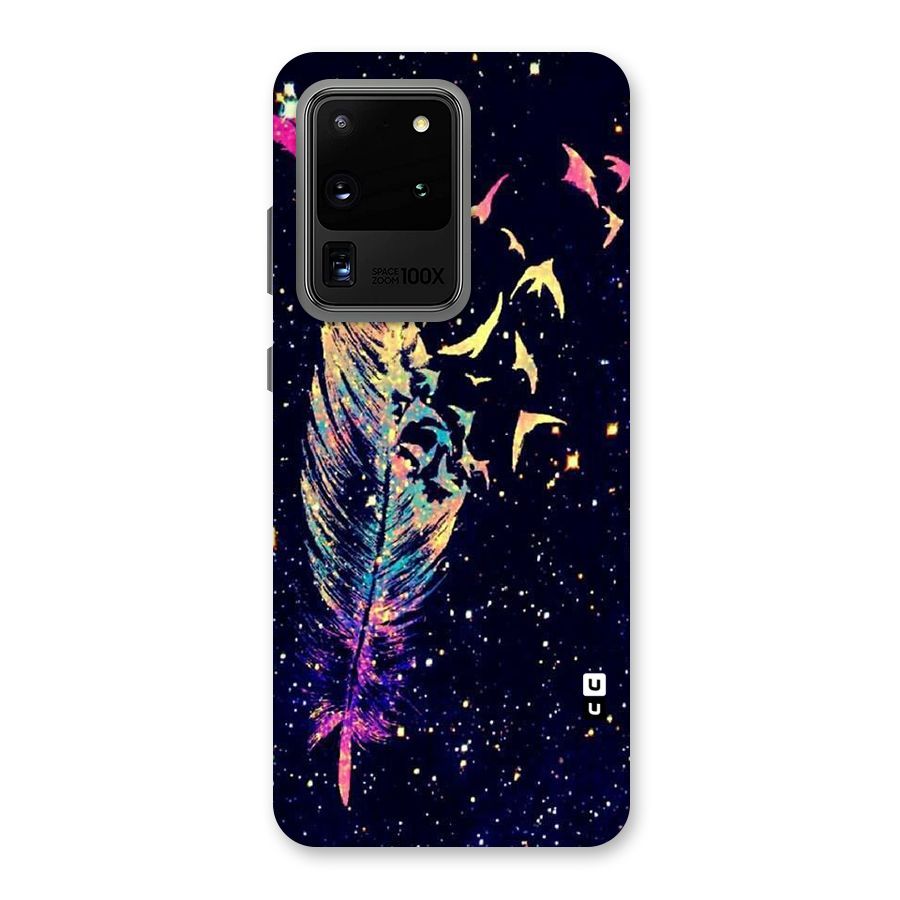 Feather Bird Fly Back Case for Galaxy S20 Ultra