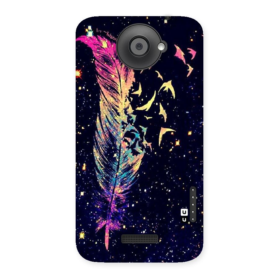 Feather Bird Fly Back Case for HTC One X