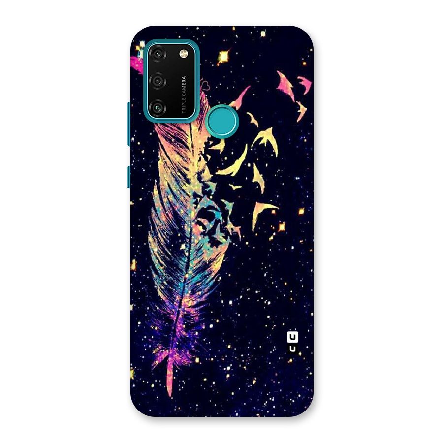 Feather Bird Fly Back Case for Honor 9A