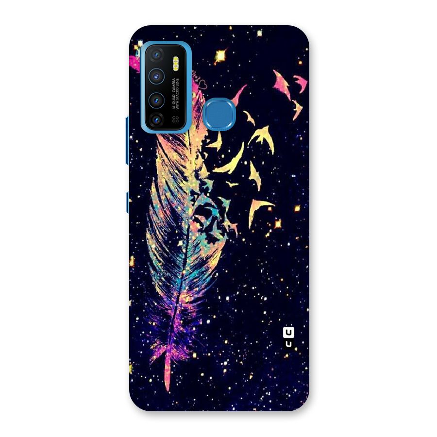 Feather Bird Fly Back Case for Infinix Hot 9
