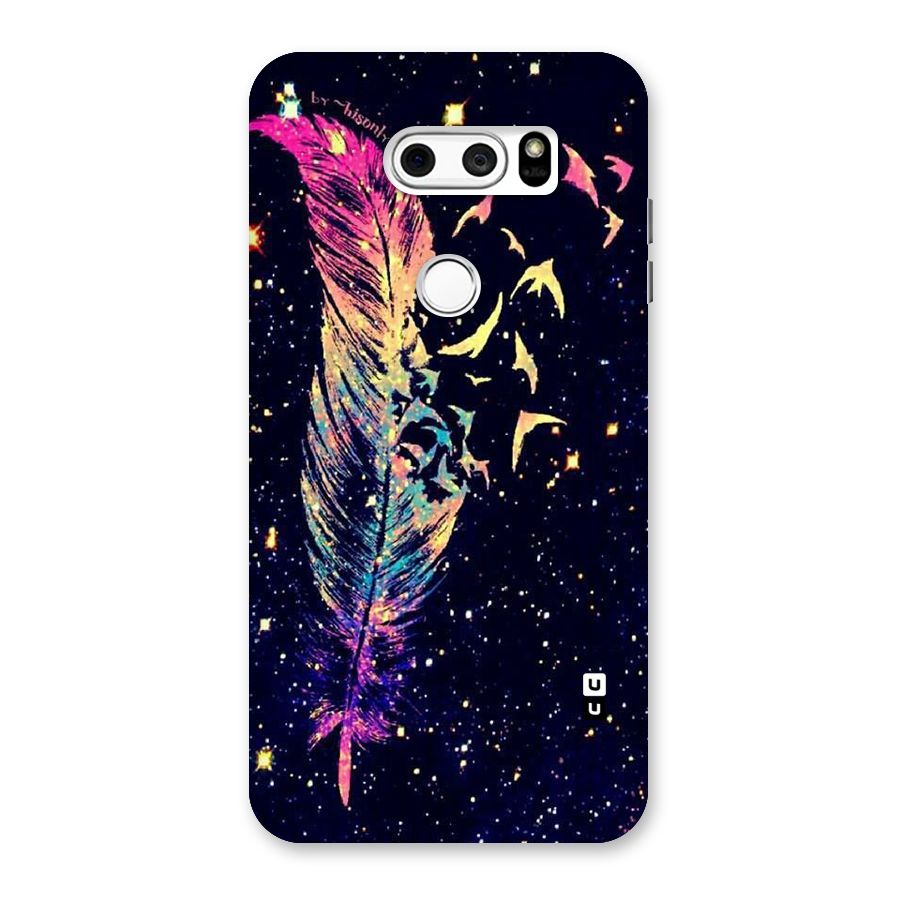 Feather Bird Fly Back Case for LG V30