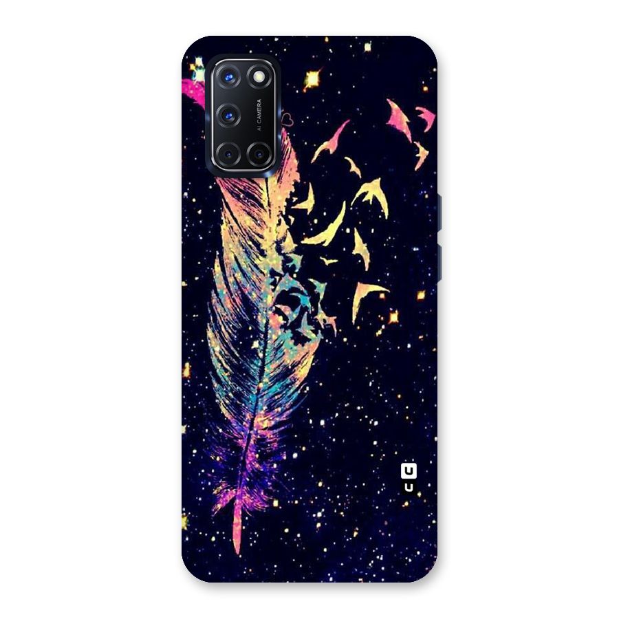 Feather Bird Fly Back Case for Oppo A52
