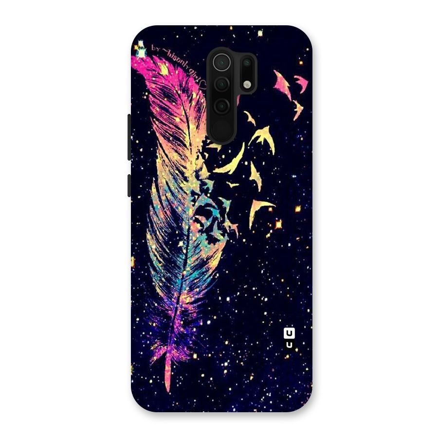 Feather Bird Fly Back Case for Poco M2