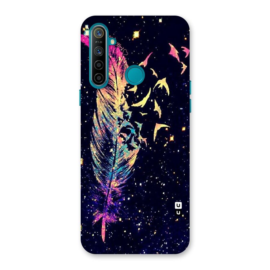 Feather Bird Fly Back Case for Realme 5i