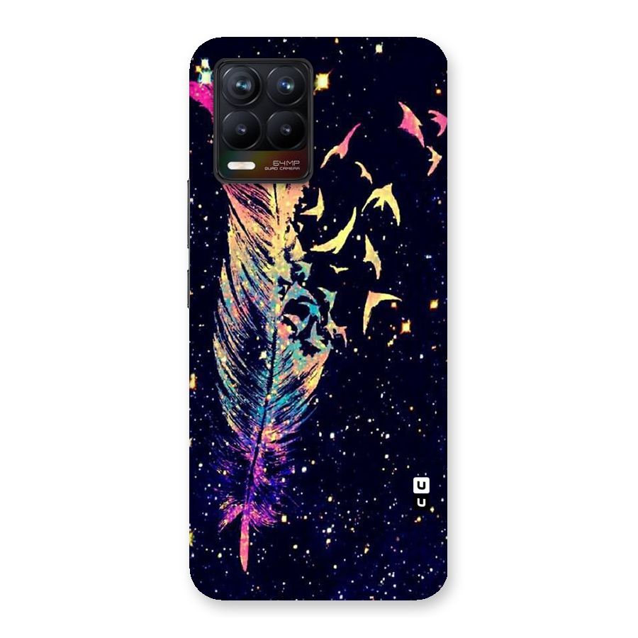 Feather Bird Fly Back Case for Realme 8