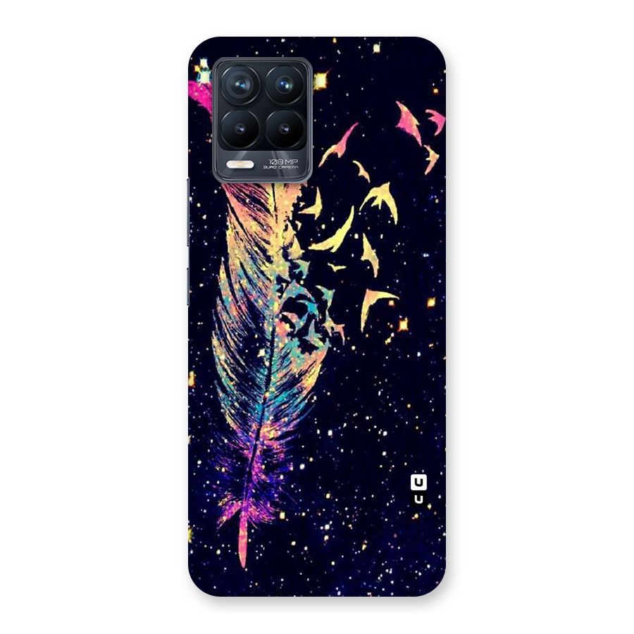 Feather Bird Fly Back Case for Realme 8 Pro