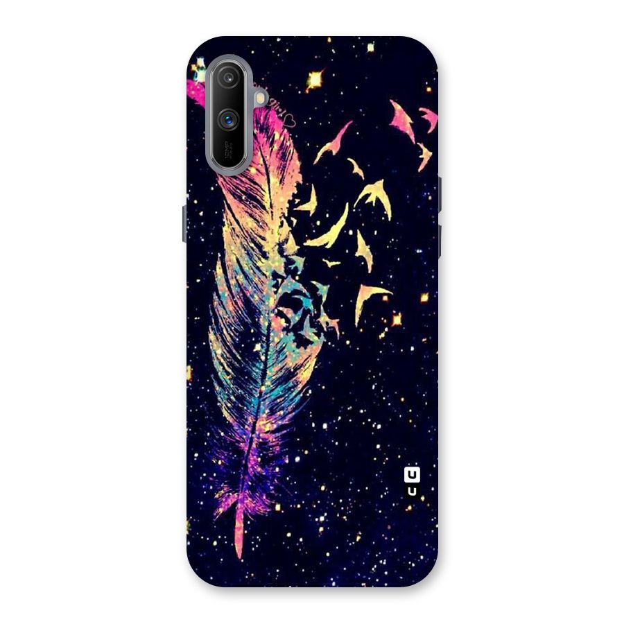 Feather Bird Fly Back Case for Realme C3