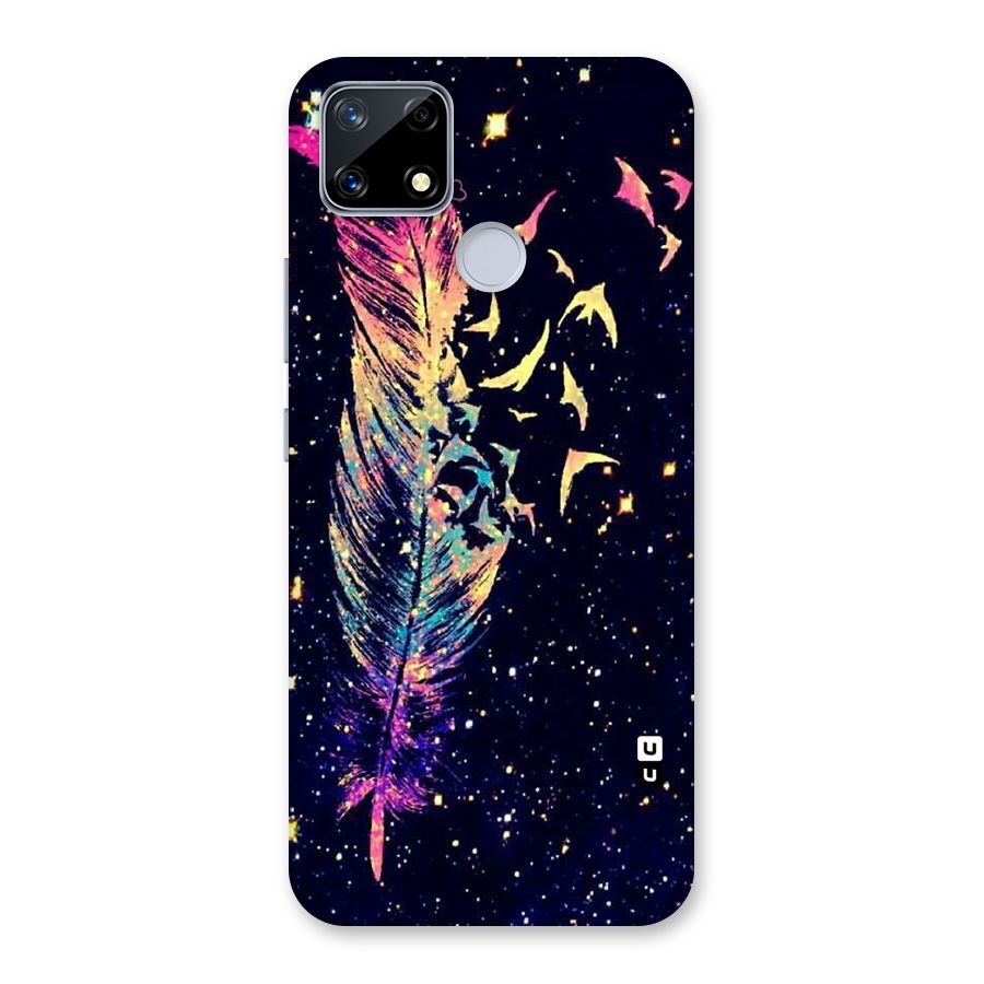 Feather Bird Fly Back Case for Realme Narzo 20