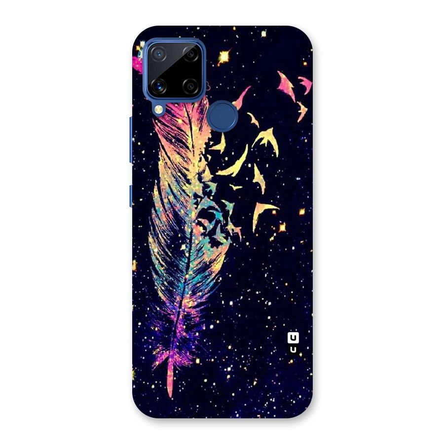 Feather Bird Fly Back Case for Realme Narzo 30A
