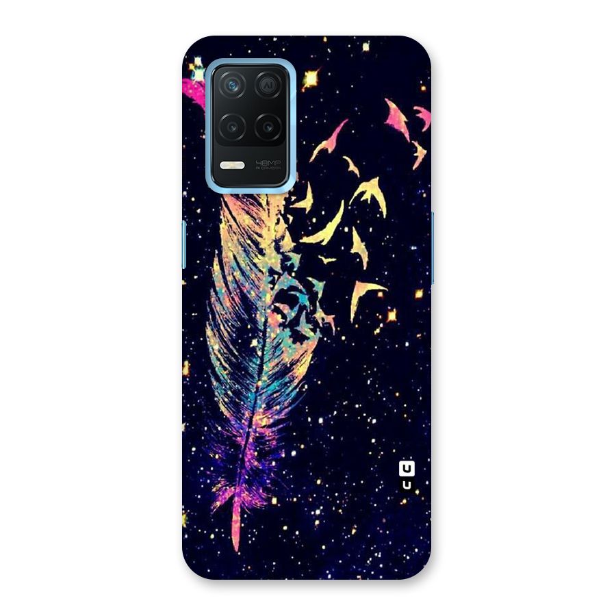 Feather Bird Fly Back Case for Realme Narzo 30 5G
