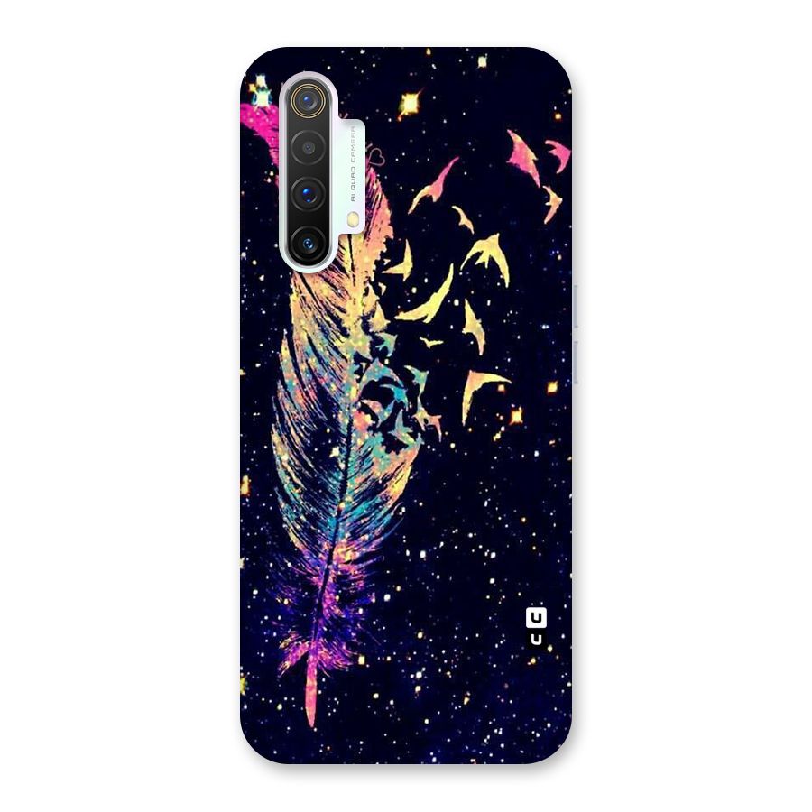 Feather Bird Fly Back Case for Realme X3