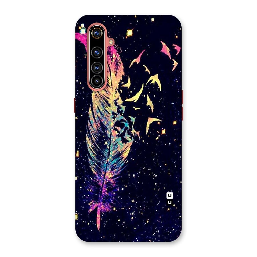 Feather Bird Fly Back Case for Realme X50 Pro