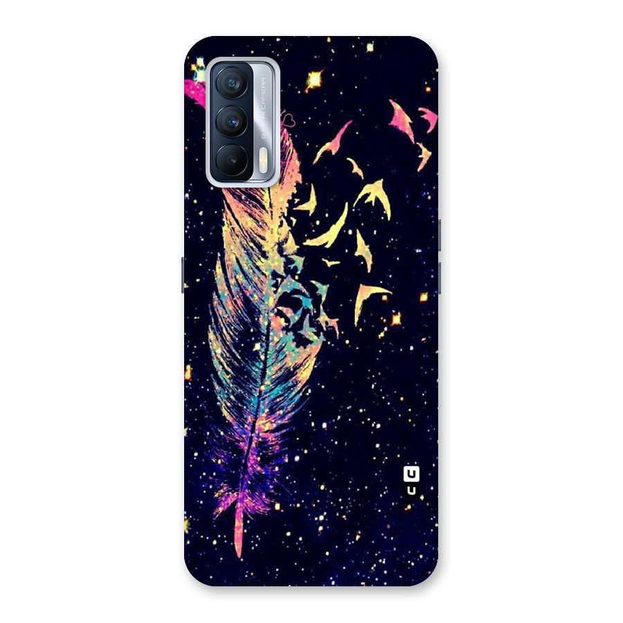 Feather Bird Fly Back Case for Realme X7
