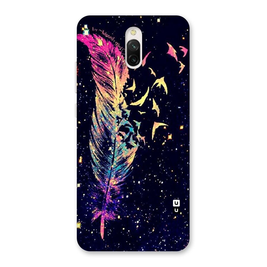 Feather Bird Fly Back Case for Redmi 8A Dual