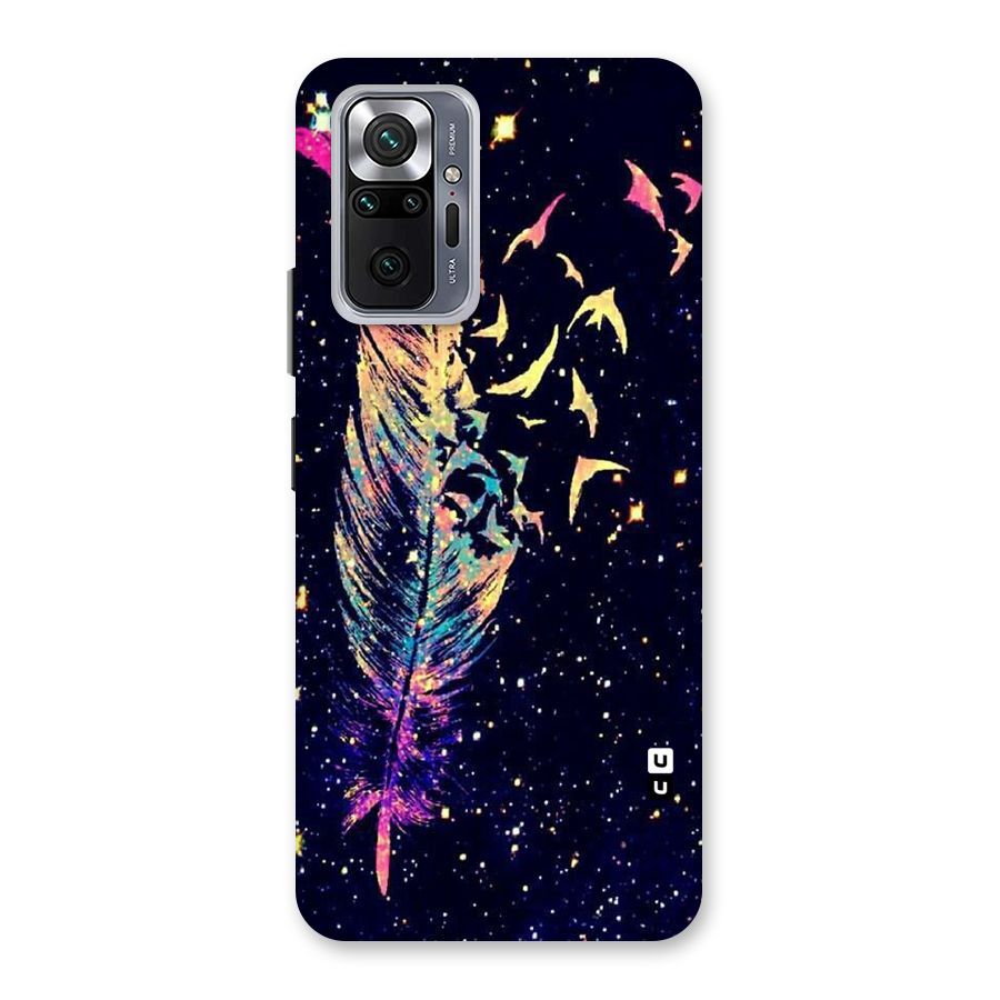 Feather Bird Fly Back Case for Redmi Note 10 Pro Max