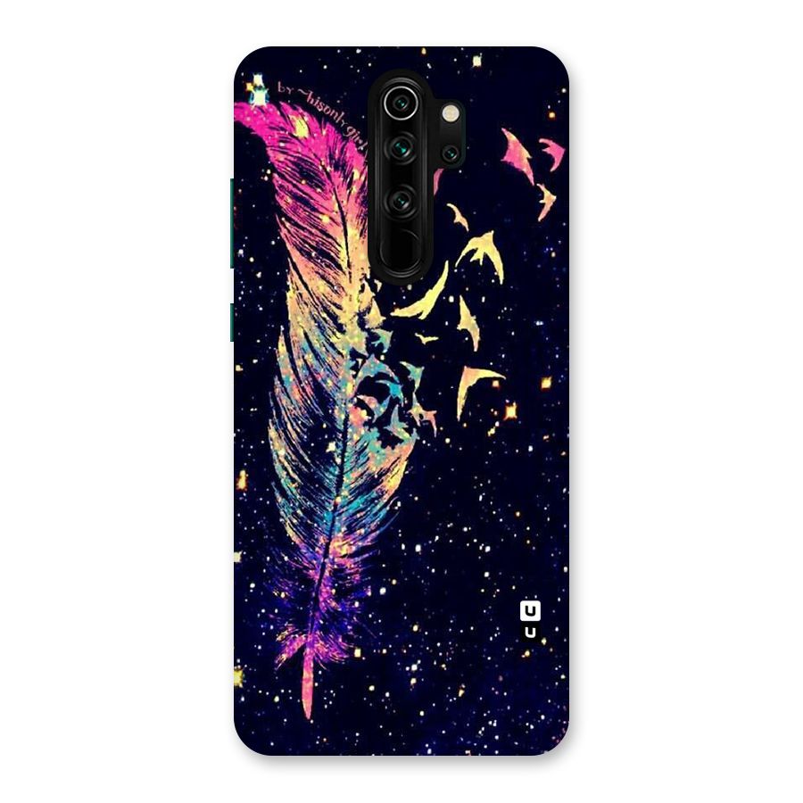 Feather Bird Fly Back Case for Redmi Note 8 Pro