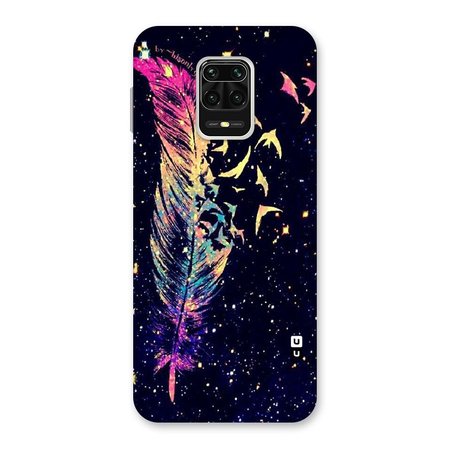 Feather Bird Fly Back Case for Redmi Note 9 Pro