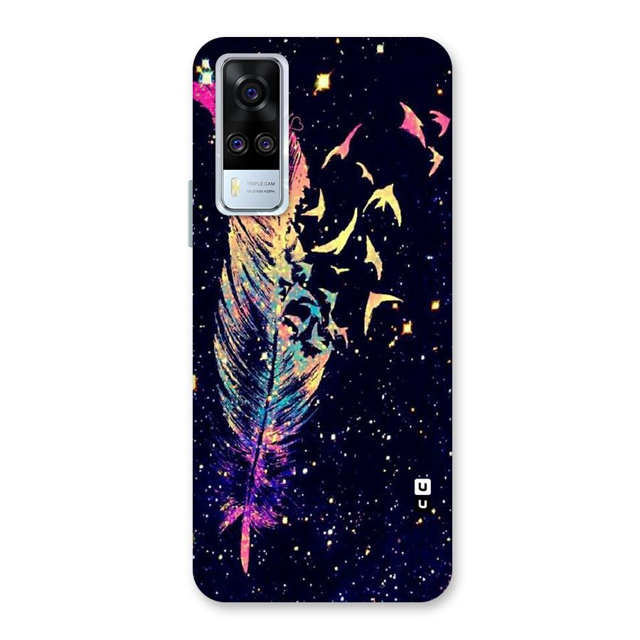 Feather Bird Fly Back Case for Vivo Y31