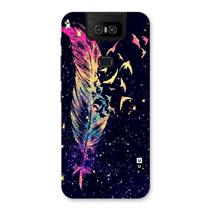 Feather Bird Fly Back Case for Zenfone 6z