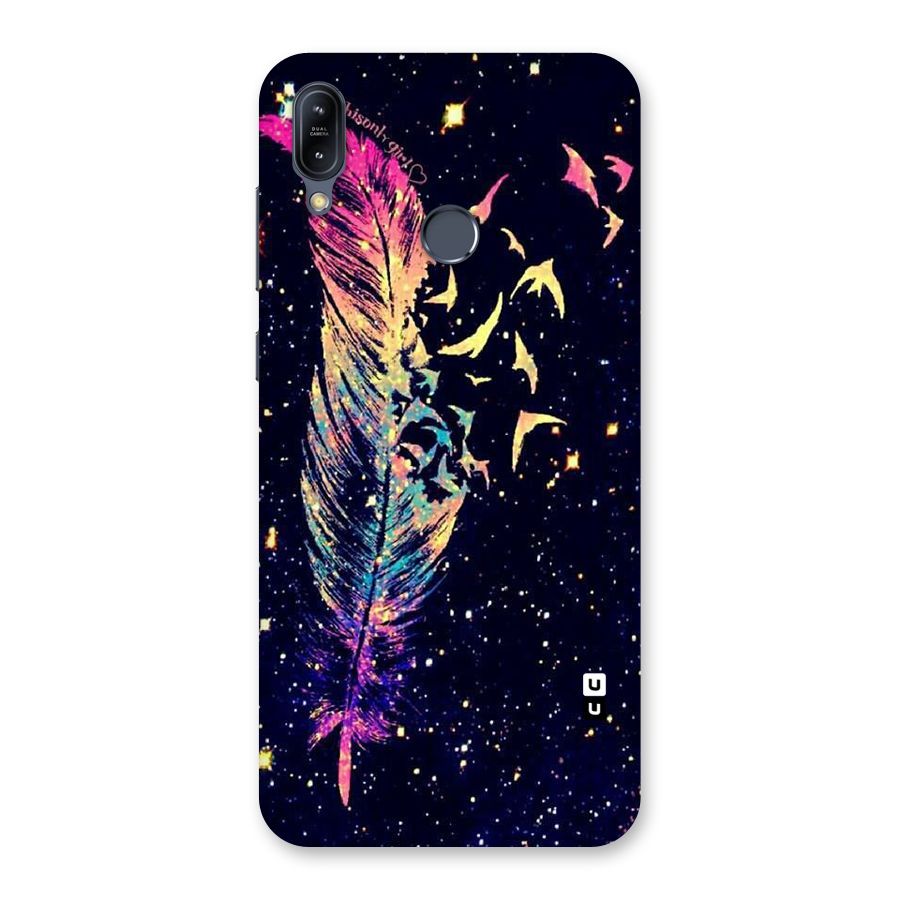 Feather Bird Fly Back Case for Zenfone Max M2
