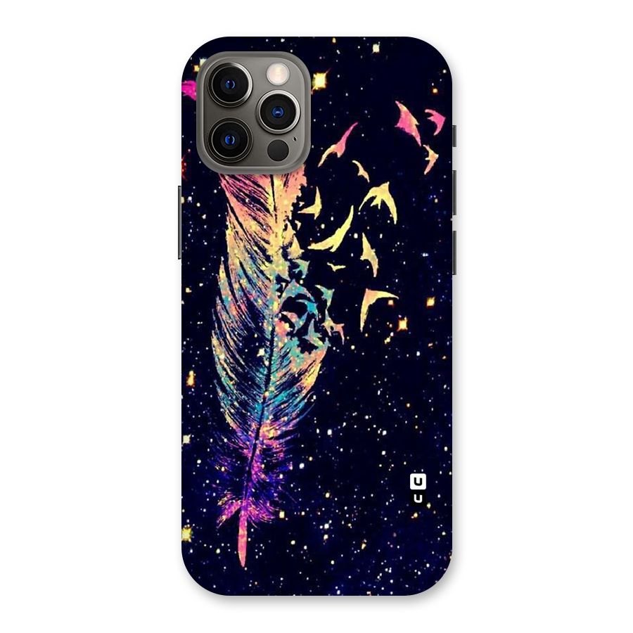 Feather Bird Fly Back Case for iPhone 12 Pro