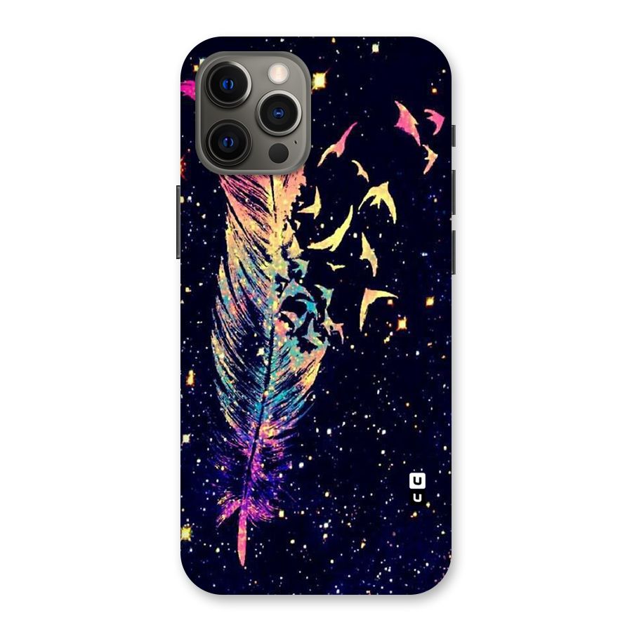 Feather Bird Fly Back Case for iPhone 12 Pro Max