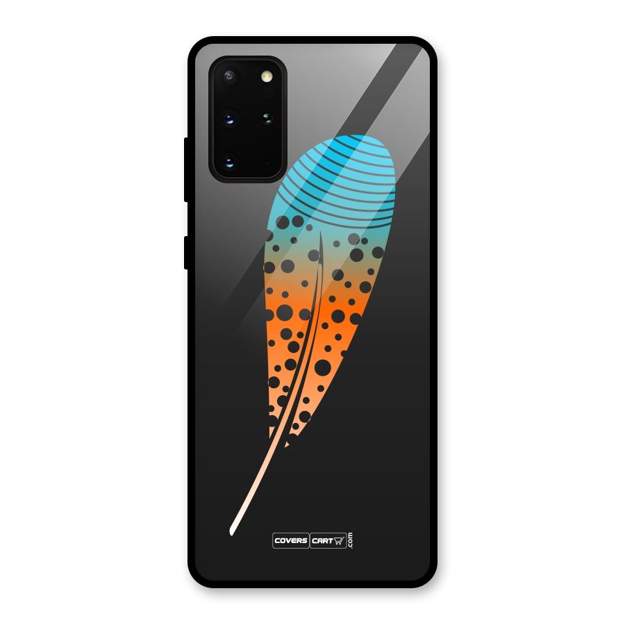 Feather Glass Back Case for Galaxy S20 Plus