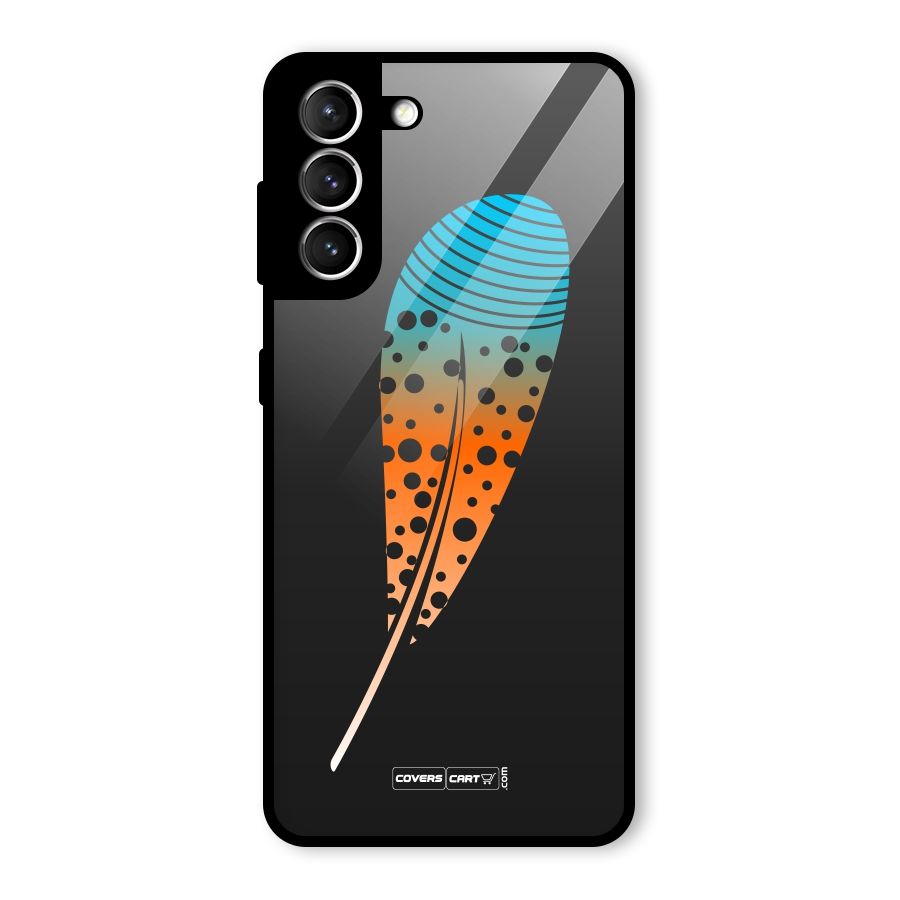 Feather Glass Back Case for Galaxy S21 5G