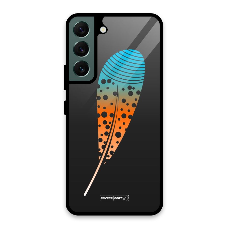 Feather Glass Back Case for Galaxy S22 5G
