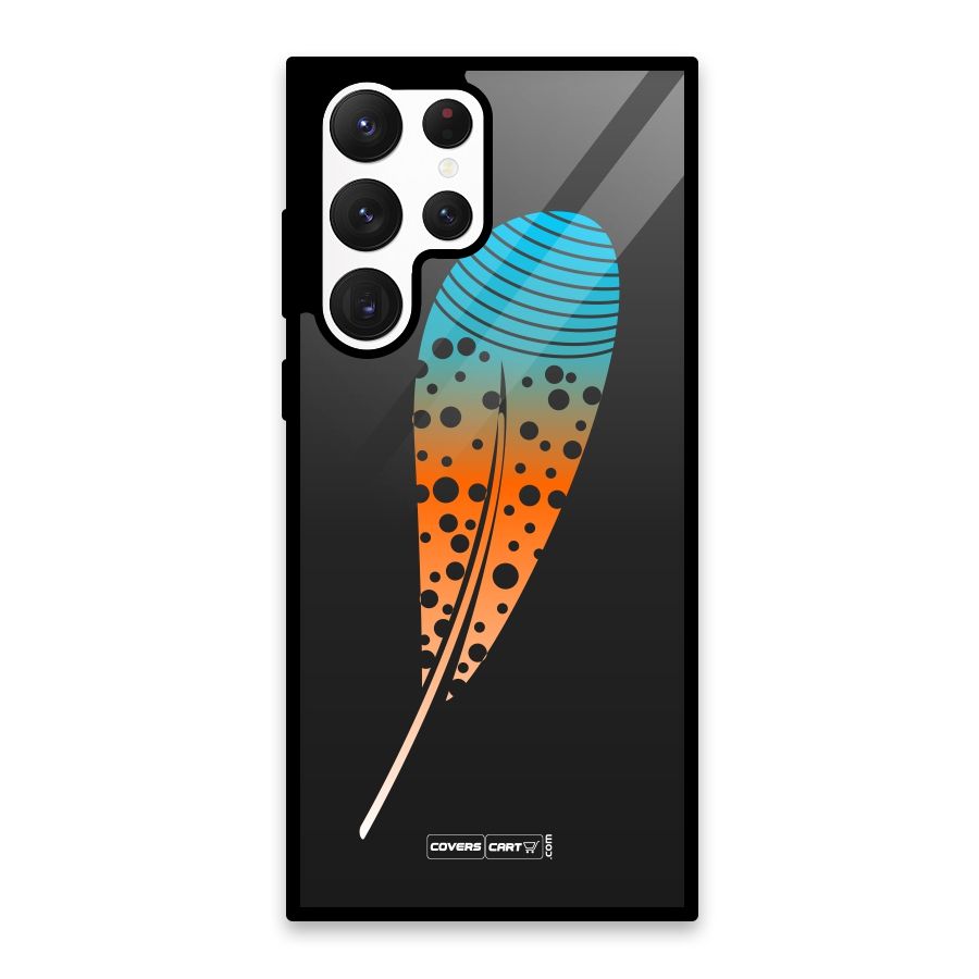 Feather Glass Back Case for Galaxy S22 Ultra 5G