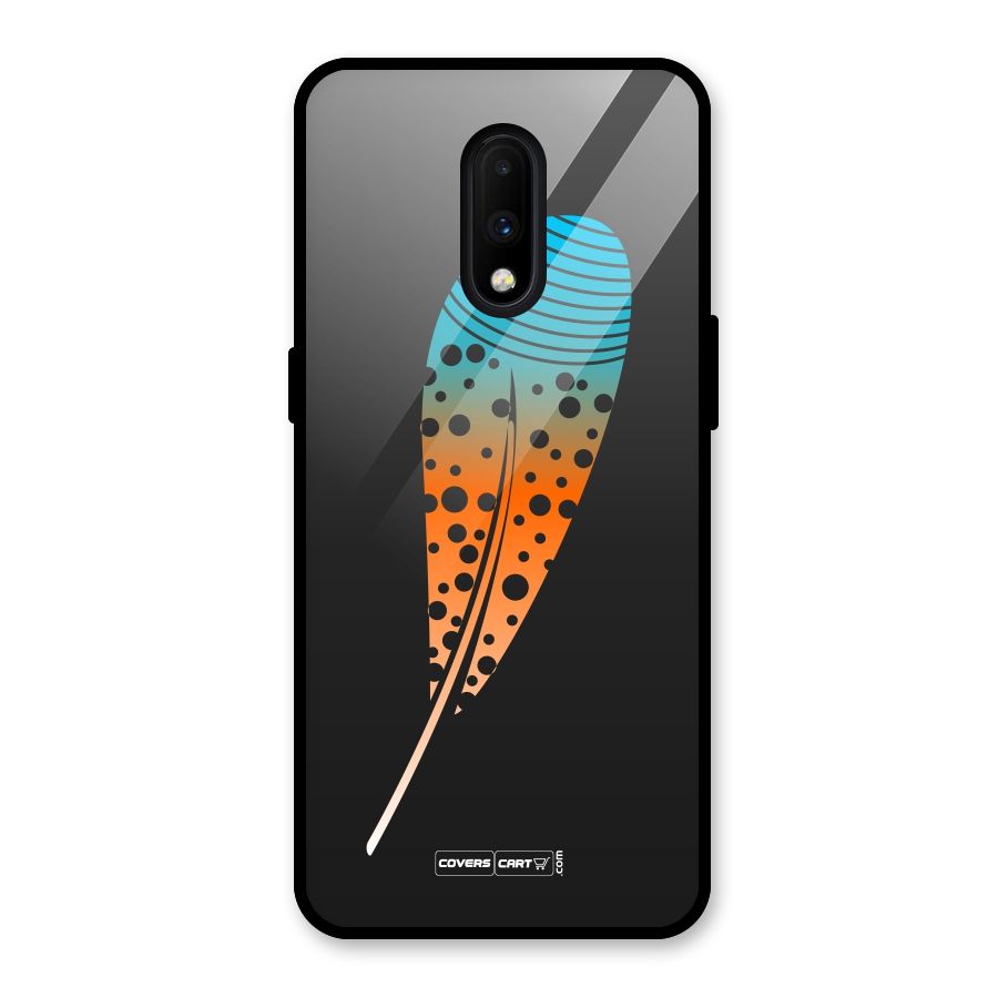 Feather Glass Back Case for OnePlus 7