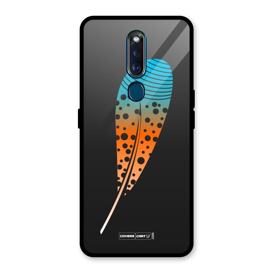 Feather Glass Back Case for Oppo F11 Pro