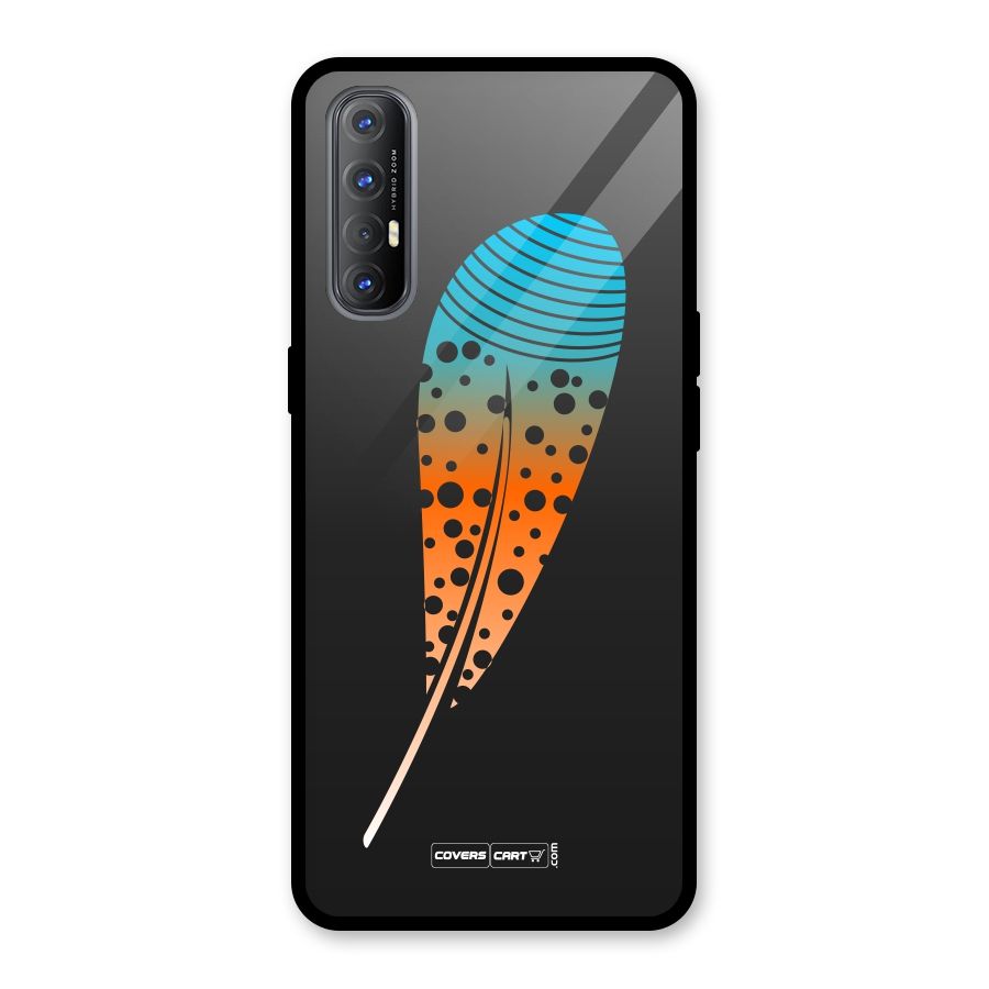 Feather Glass Back Case for Oppo Reno3 Pro
